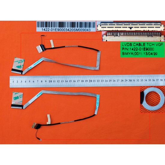 CABLE DE PANTALLA TOSHIBA SATELLITE S55T S50T-A P50T P55T SERIES | 1422-01E9000 TOSHIBA 06683