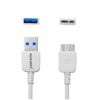 CABLE USB 3.0 A MICRO USB 3.0 | BLANCO
