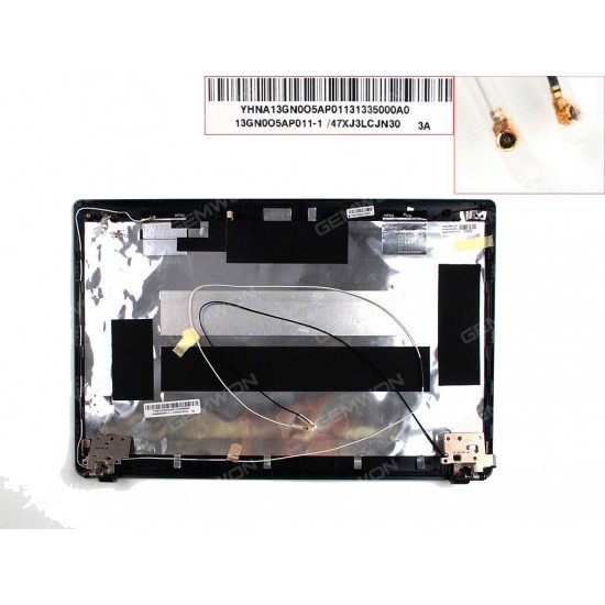 CARCASA SUPERIOR DE PANTALLA + BISAGRAS | ASUS K55A SERIES ASUS 05923