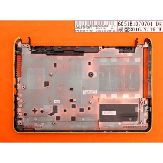 CARCASA INFERIOR CHASIS HP 14-AC SERIES | 813500-001 HP 07051