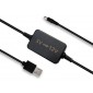 CONVERSOR 5V USB A 12V 5.5mmx2.1mm OEM 06190