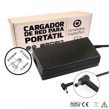CARGADOR ASUS ROG STRIX GL502VT GL502VY COMPATIBLE | 19V / 9.3A | 5.5 x 2.5mm | 180W