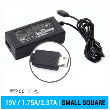 CARGADOR ASUS COMPATIBLE | 19V / 1.75A | SMALL SQUARE | 33W
