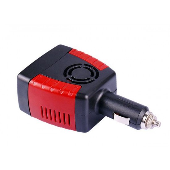 INVERSOR DE CORRIENTE PARA COCHE 12V A 220V CON PUERTO USB | 150W OEM 03820
