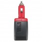 INVERSOR DE CORRIENTE PARA COCHE 12V A 220V CON PUERTO USB | 75W OEM 07249