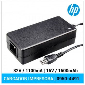 CARGADOR IMPRESORA HP | 0957-2175 | 16V / 1600mA