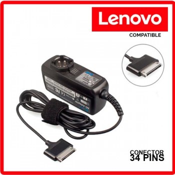 Cargador TABLET LENOVO  | 12V / 1.5A | CONECTOR 34 PINS