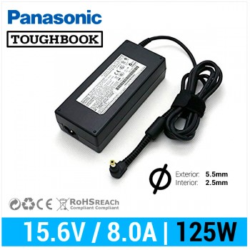 CARGADOR PANASONIC COMPATIBLE | 15.6V / 8.0A | 5.5 x 2.5mm | 125W