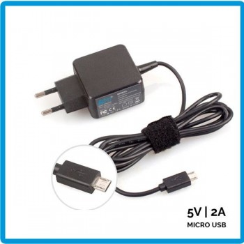 Cargador Tablet GENERICO |  5V / 2A |  MICRO USB | PARED