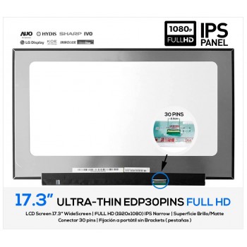 PANTALLA 17.3 BOE NV173FHM-N6K