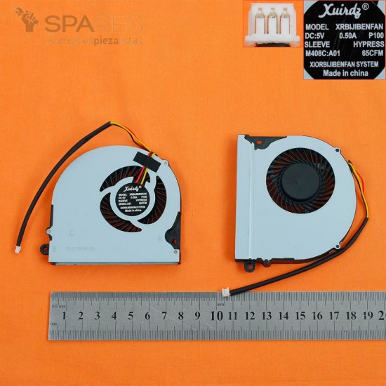 VENTILADOR CPU CLEVO P651RE P651SE P651SG P650SA P650SE SERIES CLEVO 08053
