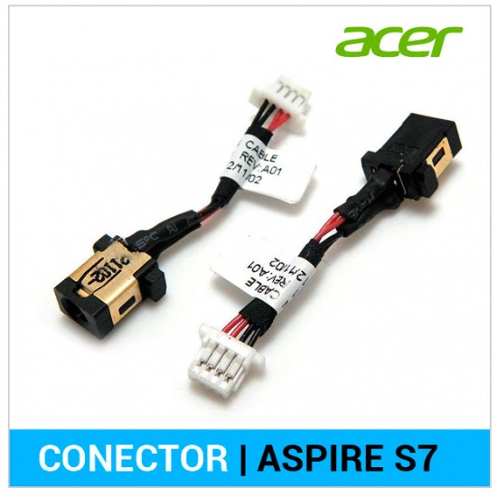CONECTOR CORRIENTE CON CABLE | ACER ASPIRE S7 | S7-391 ACER 04622