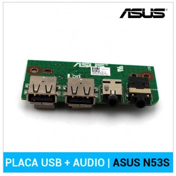 PLACA USB + AUDIO | ASUS N53S | 69N01MB10C04-01