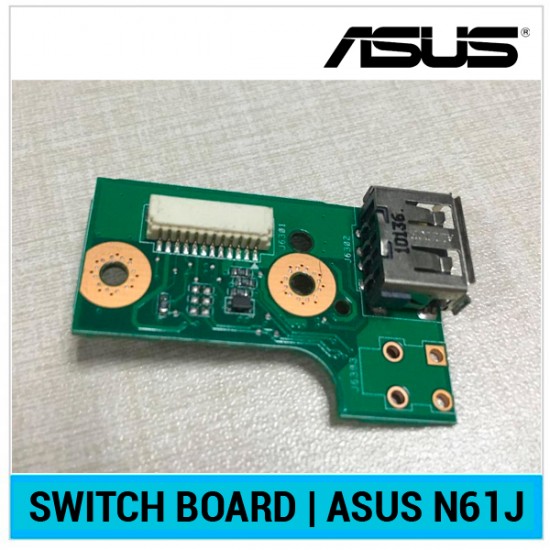PLACA SWITCH BOARD USB | ASUS N61JV ASUS 04806