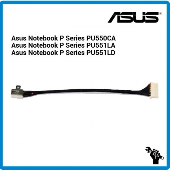 CONECTOR DE CORRIENTE ASUS PU550CA PU551LA PU551LD SERIES | 14004-02400000 14004-02120000 14026-00020100 ASUS 04267