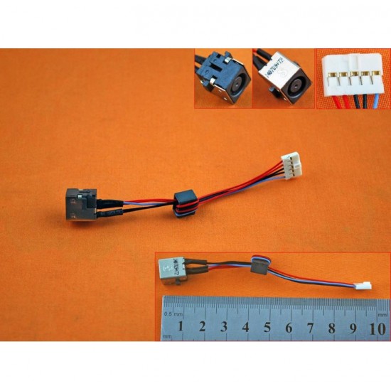 CONECTOR DE CORRIENTE CON CABLE | DELL INSPIRON 15R 5520 7520 0WX67P WX67P DELL 04867