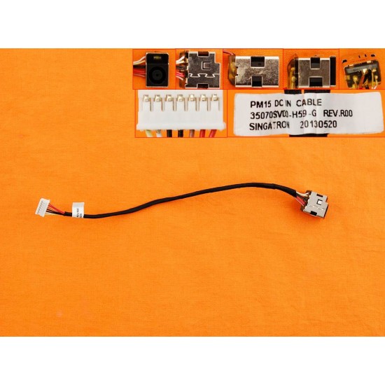 CONECTOR DE CORRIENTE CON CABLE | COMPAQ PRESARIO CQ57 HP 05159