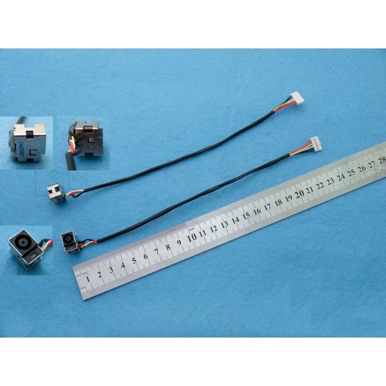 CONECTOR DE CORRIENTE CON CABLE HP PAVILION DV5 DV6 DV7-2000 SERIES HP 04871C