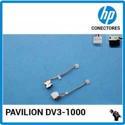 CONECTOR DE CORRIENTE CON CABLE | HP PAVILION DV3-1000