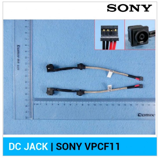 CONECTOR CORRIENTE CON CABLE SONY VAIO VPCF11 SERIES SONY 02765