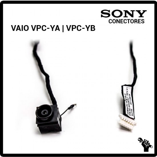 CONECTOR DE CORRIENTE CON CABLE | SONY | VAIO VPC-YB SONY 03101