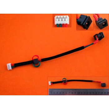 CONECTOR DE CORRIENTE CON CABLE TOSHIBA SATELLITE A85 A100 A105 SERIES