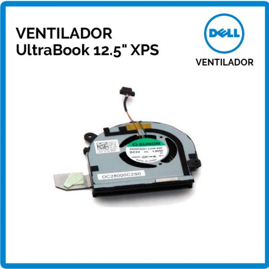 Ventilador Fan CPU | DELL | XPS ULTRABOOK 12.5
