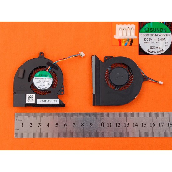 VENTILADOR CPU DELL LATITUDE E5250 SERIES | KSB05105HCA01 EG50050S1-C430-S9A DTDHM DELL 07628