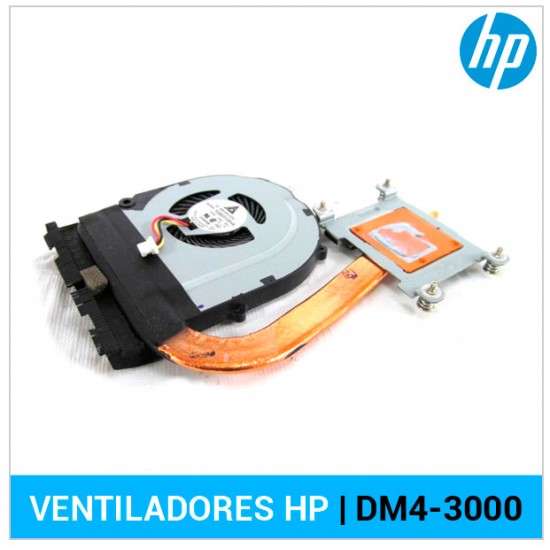 VENTILADOR CON DISIPADOR | HP PAVILION DM4 | DM4-3000 HP 04568