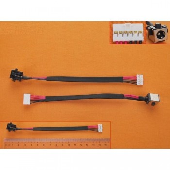 CONECTOR DE CORRIENTE CON CABLE | ASUS K55 | K55A | U57 | U57A