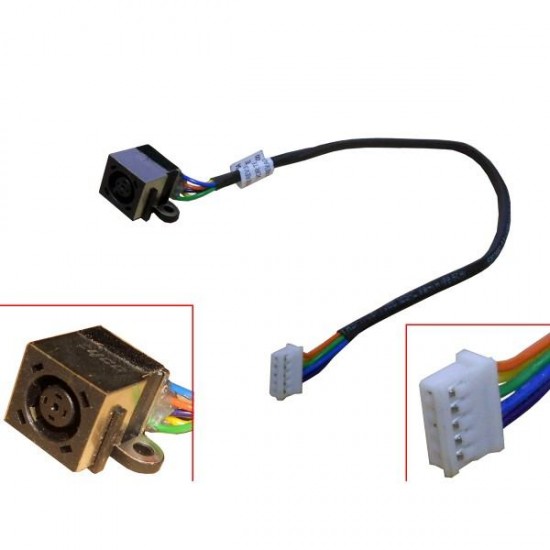 Conector Corriente DC Jack con cable | DELL | INSPIRON 17R | 1470 DELL 03487