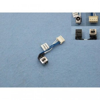 CONECTOR DE CORRIENTE CON CABLE | FUJITSU LIFEBOOK AH530 | AH531 | MODELO CORTO