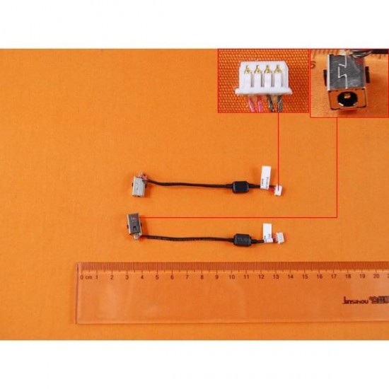 CONECTOR DE CORRIENTE CON CABLE HP MINI 210-2090NR 210-2000EH 210-2000ER HP 03133