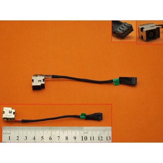 CONECTOR DE CORRIENTE CON CABLE HP PAVILION G6-2000 G7-2000 SERIES | 682744-001 661680-TD1 HP 03031C
