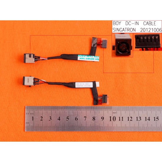 CONECTOR DE CORRIENTE CON CABLE HP PROBOOK 6550B 6560B 6565B 6570B SERIES HP 07710
