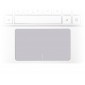 ETIQUETA ADHESIVA / STICKER PARA TOUCHPAD HP ELITEBOOK 650 G1 650 G2 SERIES HP 12608
