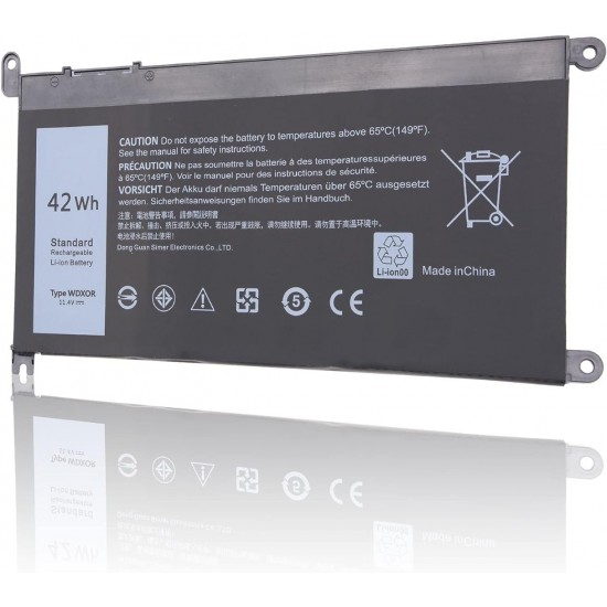 BATERIA DELL INSPIRON 15 5565 5567 5568 5578 13 5368 5378 7368 7378 SERIES | 0WDX0R WDX0R 11.4V · 3400MAH