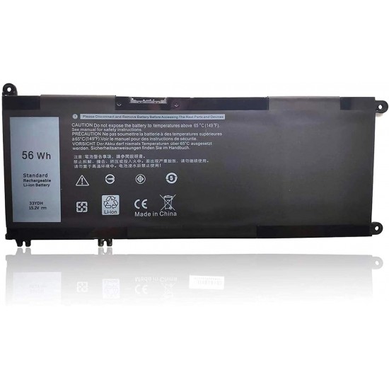 BATERIA DELL G3 17 3779 INSPIRON 15 7577 17 7778 VOSTRO 15 7570 SERIES | 33YDH 7FHHV 81PF3 15.2V/3600MAH