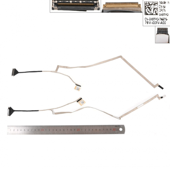 CABLE DE PANTALLA DELL LATITUDE 3480 E3480 SERIES | KX7PD 0KX7PD 450.09Z01.0012 DELL 10138