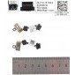 CONECTOR CORRIENTE DELL LATITUDE 13 7000 7350 7351 E7350 L7350 P58G SERIES | A14891 CN-A14891-GT074 ZAU70 DC30100ST00 DELL 09988