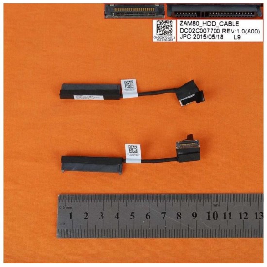 CABLE HDD SATA DELL LATITUDE E5550 SERIES | P37F ZAM80 DC02C007700 0KGM7G KGM7G DELL 08900