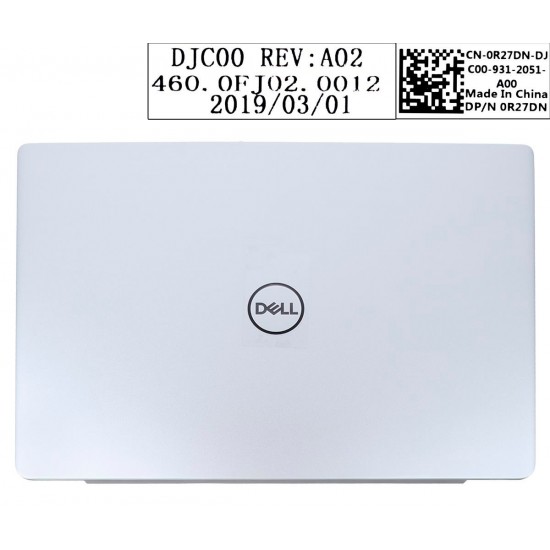 CARCASA SUPERIOR DE PANTALLA DELL VOSTRO 14 5481 SERIES COLOR PLATA/SILVER | 0R27DN R27DN 460.0FJ02.0002 DELL 13334
