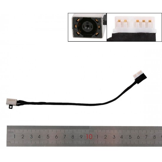 CONECTOR DE CORRIENTE DELL INSPIRON 14 3480 3481 15 3580 3581 3582 3583 3584 VOSTRO 3480 3490 SERIES | 228R6 0228R6 DC301012300 DELL 13408
