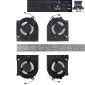 PAR DE VENTILADORES CPU + GPU DELL G15 5520 GTX 3070 SERIES