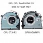 PAR DE VENTILADORES CPU+GPU DELL G3 3579 3779 G5-5587 15 5587 SERIES | 0TJHF2 0GWMFV DELL 31922