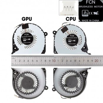 PAR DE VENTILADORES CPU+GPU DELL INSPIRON G7 15-7000 7577 7588 G5-5587 SERIES | P72F 2JJCP FJQS
