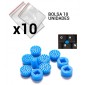 BOLSA 10 UNIDADES DE RECÁMBIO POINT STICK PARA PORTÁTILES DELL | COLOR AZUL DELL 08165