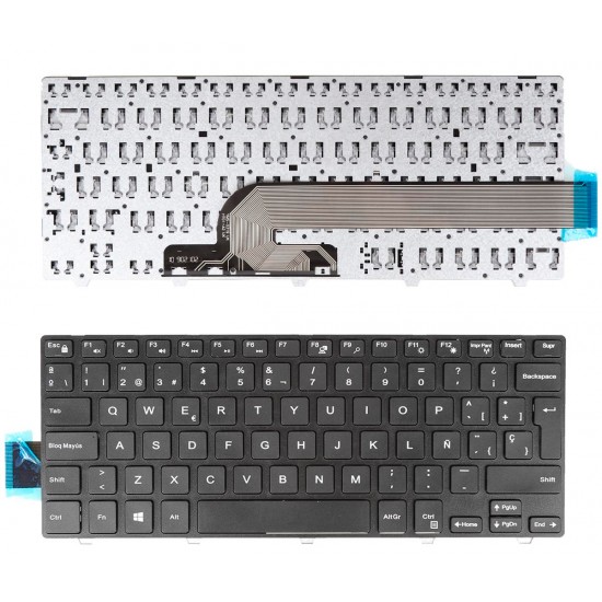 TECLADO ESPAÑOL DELL INSPIRON 14-3000 5447 5442 5445 7447 SERIES | 14-3000UK MB278-001 DELL 11246