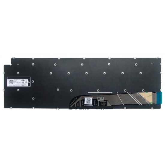 TECLADO DELL INSPIRON 15 5501 5502 5508 5584 5590 5591 5593 5594 5598 17 7500 7501 7590 7591 SERIES | P42E P88F P90F DELL 12256