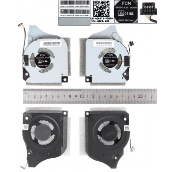 PAR DE VENTILADORES CPU + GPU DELL G7 7790 G5-5590 7590 P82F SERIES | 063NYM 63NYM 0C04TH